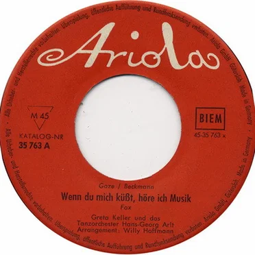 Wenn du mich küßt, höre ich Musik