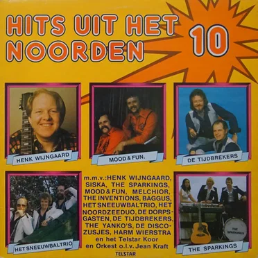 Hits uit het Noorden, 10 by Various Artists - album cover