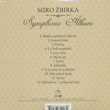 Symphonic Album by Miroslav Žbirka - album cover