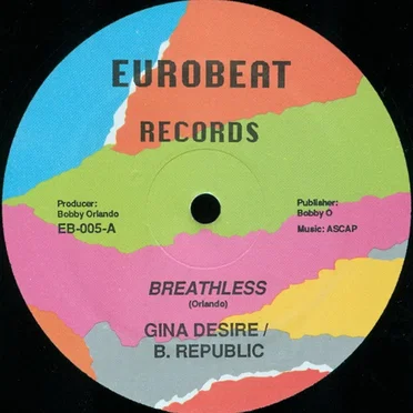 Breathless by Gina Desire - album cover