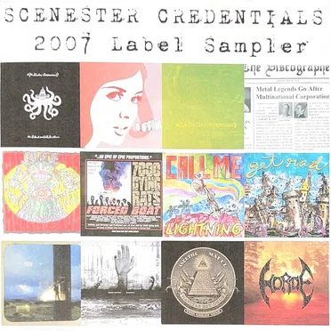 Scenester Credentials 2007 Label Sampler by Various Artists - album cover