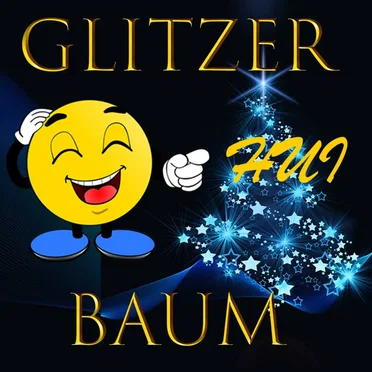 Glitzerbaum Hui