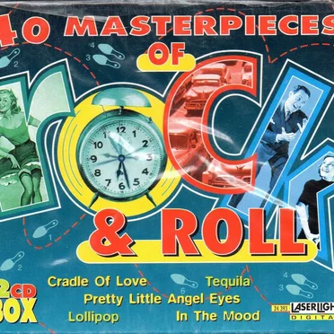 40 Masterpieces of Rock & Roll by Various Artists - album cover