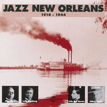 Jazz New Orleans 1918-1944 by Various Artists - album cover