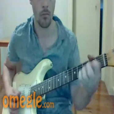 Dude Playing Guitar on Omegle 12/11/2019 12:28AM PST