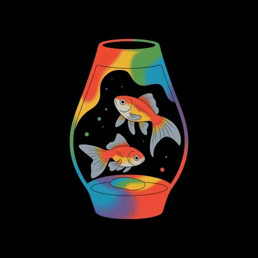 Goldfish Swimming In A Lava Lamp by Beats By AI - album cover