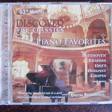 Discover the Classics: Piano Favorites by Various Artists - album cover