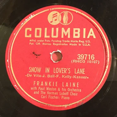 Snow in Lover's Lane / That's How It Goes
