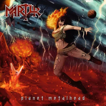 Planet Metalhead by Martyr - album cover