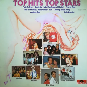 Top Hits Top Stars by Various Artists - album cover