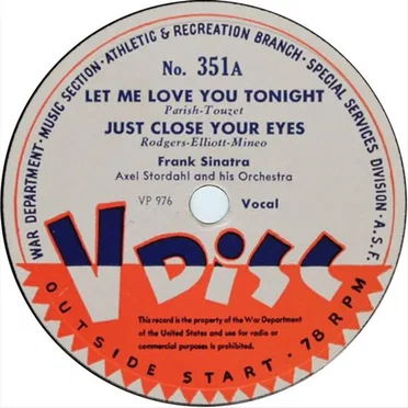 Let Me Love You Tonight / Just Close Your Eyes / My Blue Heaven / When I Marry I’ll Marry for Love