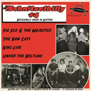 Schnitzelbilly #4: Rockabilly Made in Austria by Various Artists - album cover