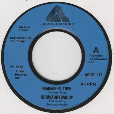 Remember Then / Love for a Star