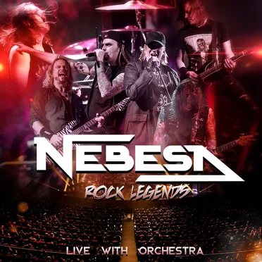 Rock Legends: Live with Orchestra by Nebesa - album cover