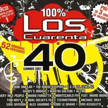 Los Cuarenta Summer 2007 by Various Artists - album cover