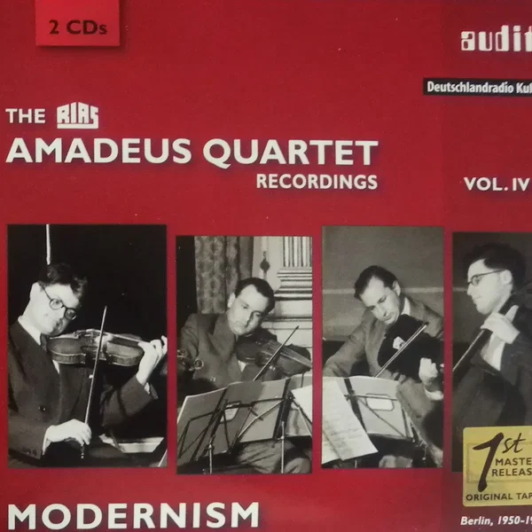 The RIAS Amadeus Quartet Recordings, volume IV: Modernism