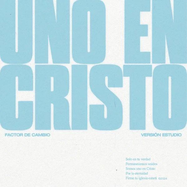 Uno en Cristo (Studio version)
