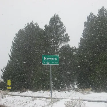 Tire Chains Traffic in Meyers, CA