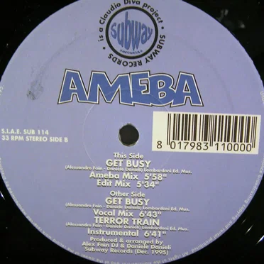 Get Busy by Ameba - album cover