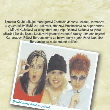 Ženská Nesmí Čekat Na Zázrak by Koule - album cover
