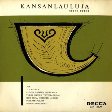 Kansanlauluja by Metro-tytöt - album cover