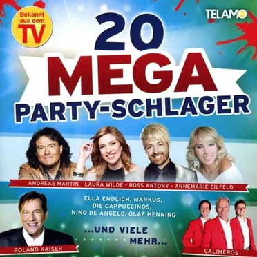 20 Mega Party Schlager by Various Artists - album cover