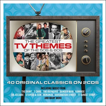 The Greatest TV Themes of the ’50s & ’60s by Various Artists - album cover