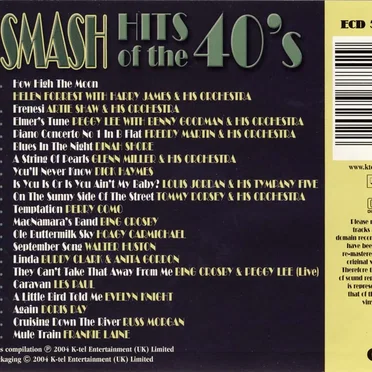 Smash Hits of the 40’s by Various Artists - album cover