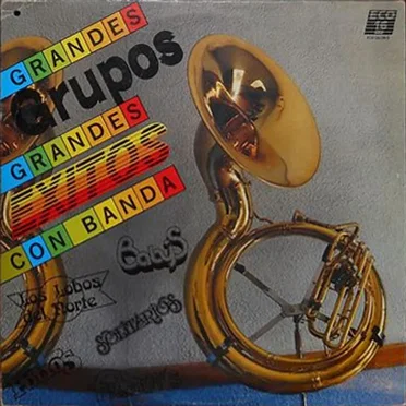 Grandes grupos, grandes éxitos con banda by Various Artists - album cover