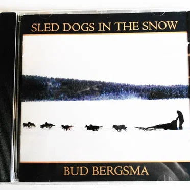 Sled Dogs in the Snow
