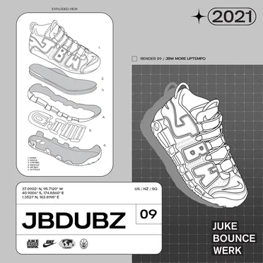 Juke Bounce Werk Presents: JBDUBZ Vol. 9 by Various Artists - album cover