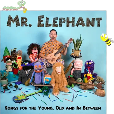 Songs for the Young, Old and in Between by Mr. Elephant - album cover