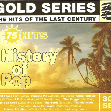 75 Hits History of Pop by Various Artists - album cover