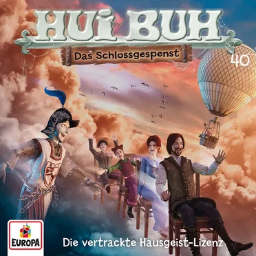 Hui Buh neue Welt 40: Die vertrackte Hausgeist‐Lizenz by Hui Buh, das Schlossgespenst - album cover