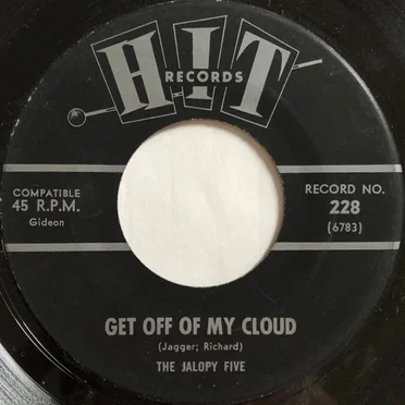 1-2-3 / Get Off Of My Cloud by Henry Barry - album cover