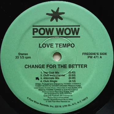 Change for the Better by Love Tempo - album cover