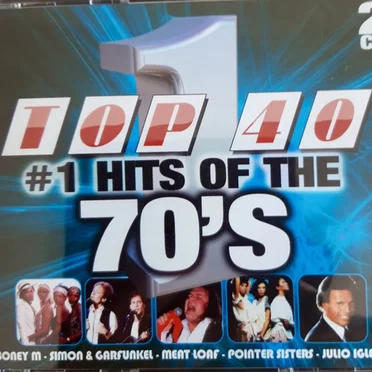 Top 40 #1 Hits of the 70’s by Various Artists - album cover