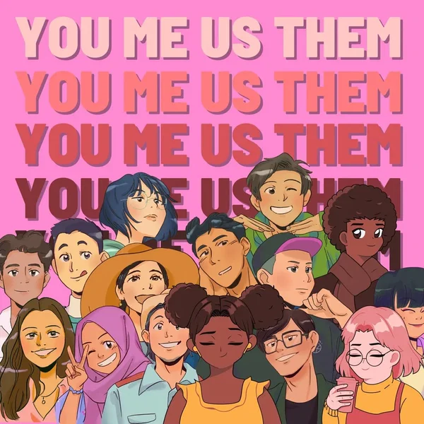 you me us them