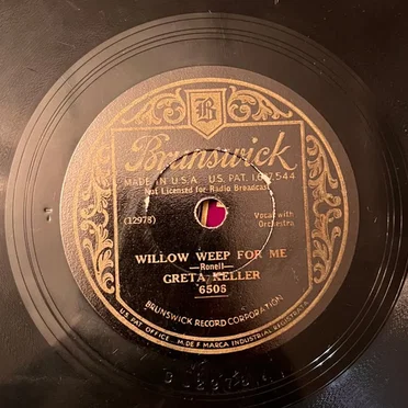 Willow Weep for Me / I'll Never Have to Dream Again
