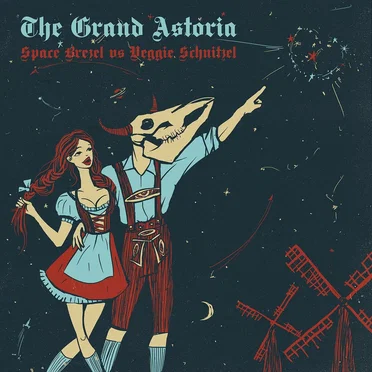 Space Brezel Vs Veggie Schnitzel (Live Bootleg) by The Grand Astoria - album cover