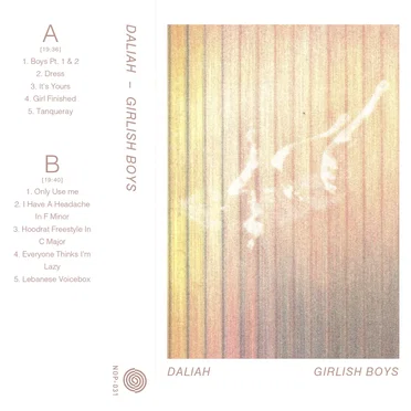 Girlish Boys by Daliah - album cover