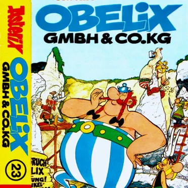 Asterix 23: Obelix GmbH & Co.KG by René Goscinny - album cover
