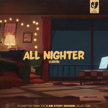 all nighter by surfin - album cover