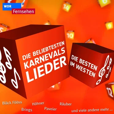 Die beliebtesten Karnevalslieder: Die besten im Westen by Various Artists - album cover