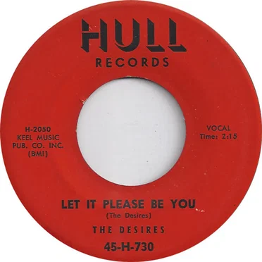 Let It Please Be You by The Desires - album cover