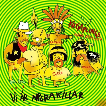 Vi är några killar by Krymplings - album cover