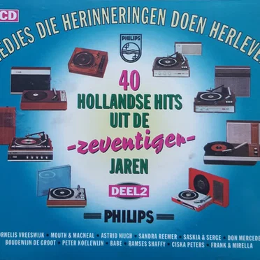 40 Hollandse hits uit de zeventiger jaren, deel 2 by Various Artists - album cover