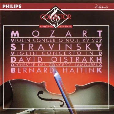 Mozart: Violin Concerto no. 1, KV 207 / Stravinsky: Violin Concerto in D