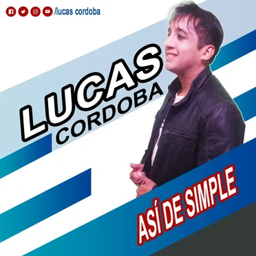 Así de simple by Lucas Córdoba - album cover