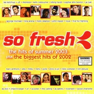 So Fresh: The Hits of Summer 2003 Plus the Biggest Hits of 2002 by Various Artists - album cover